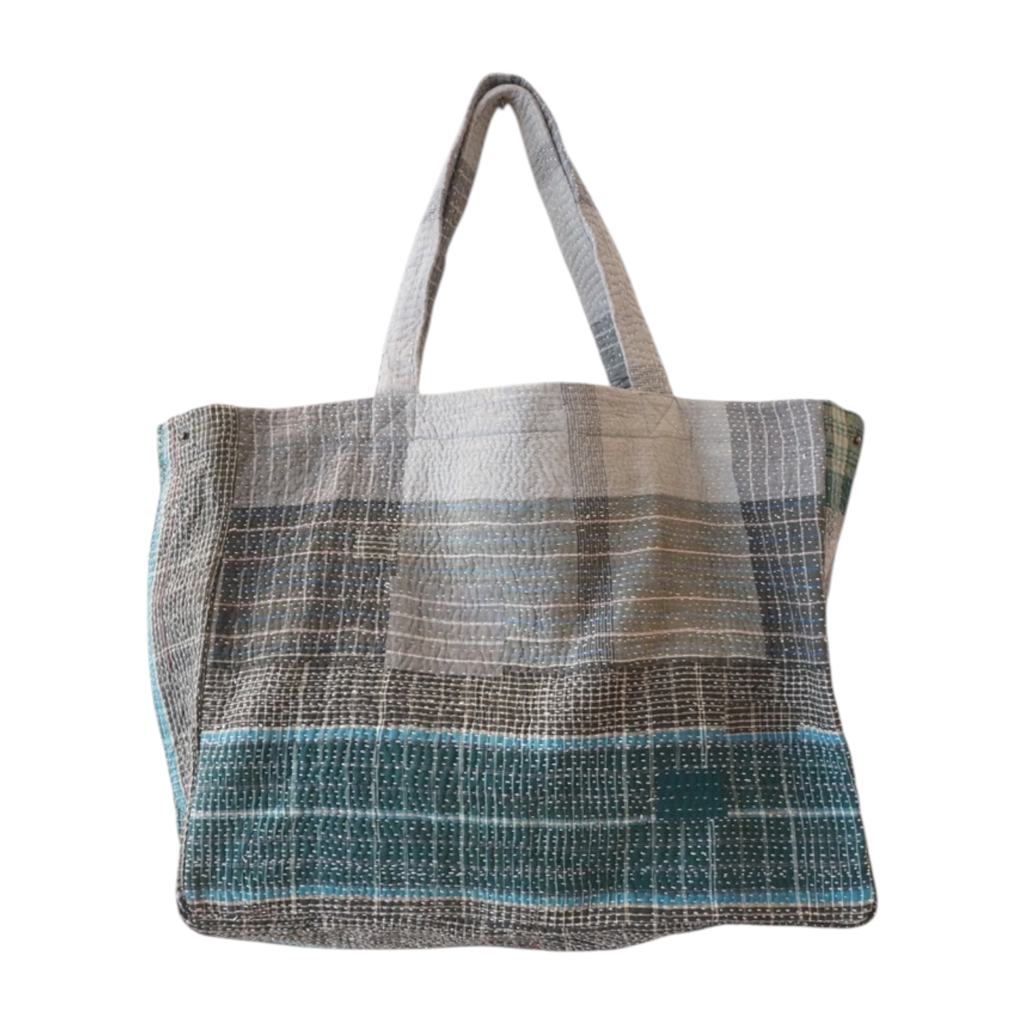 Cabas en kantha N°921* Claire Beaugrand