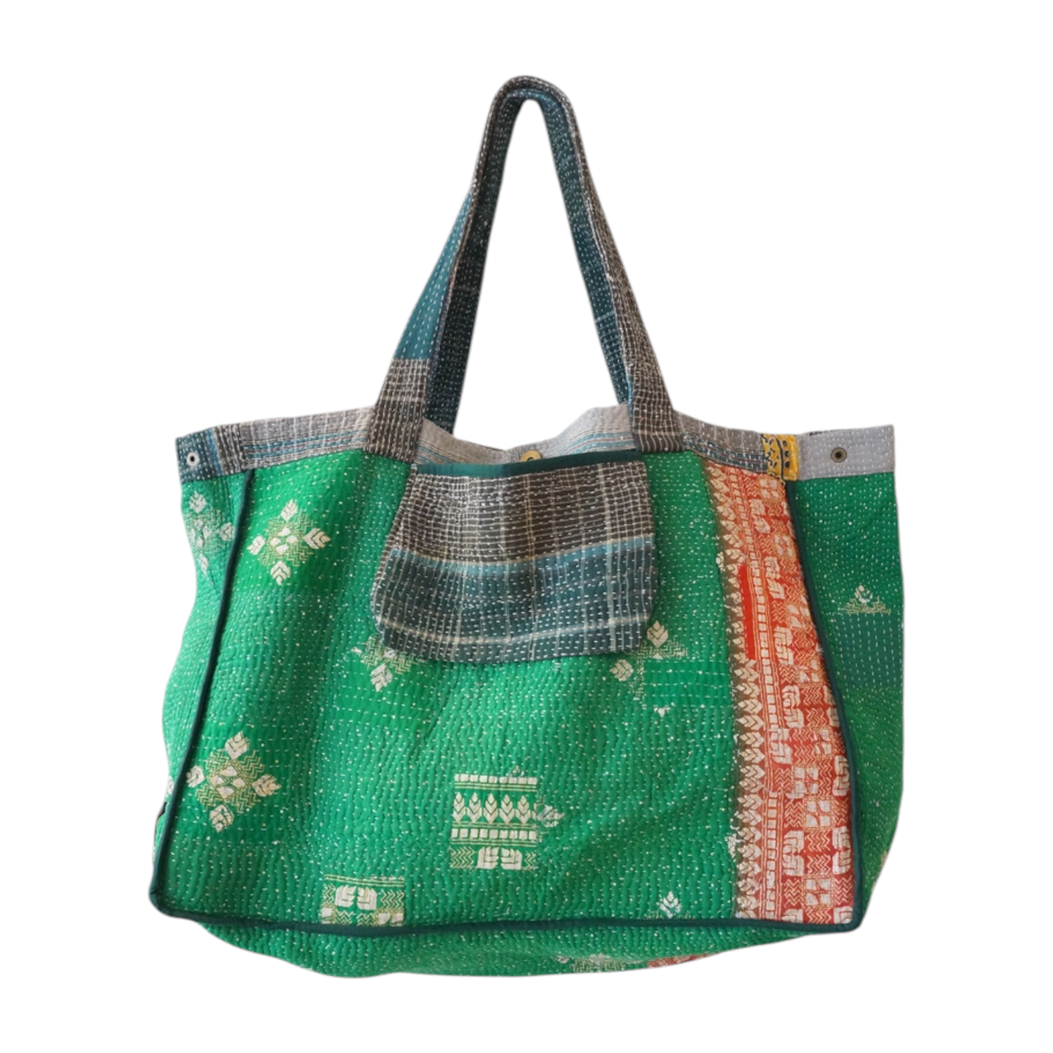 Cabas en kantha N°921** Claire Beaugrand