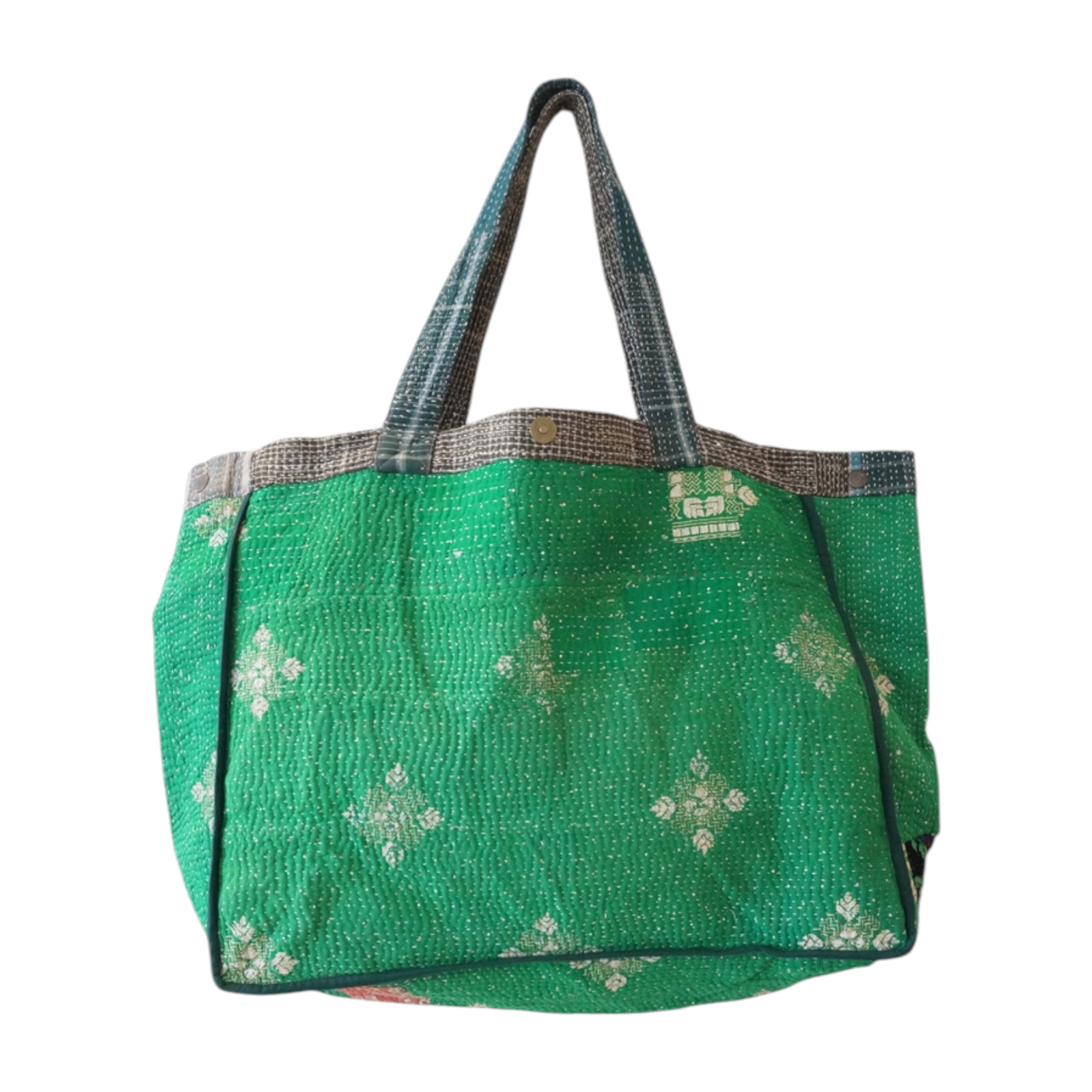 Cabas en kantha N°921E* Claire Beaugrand