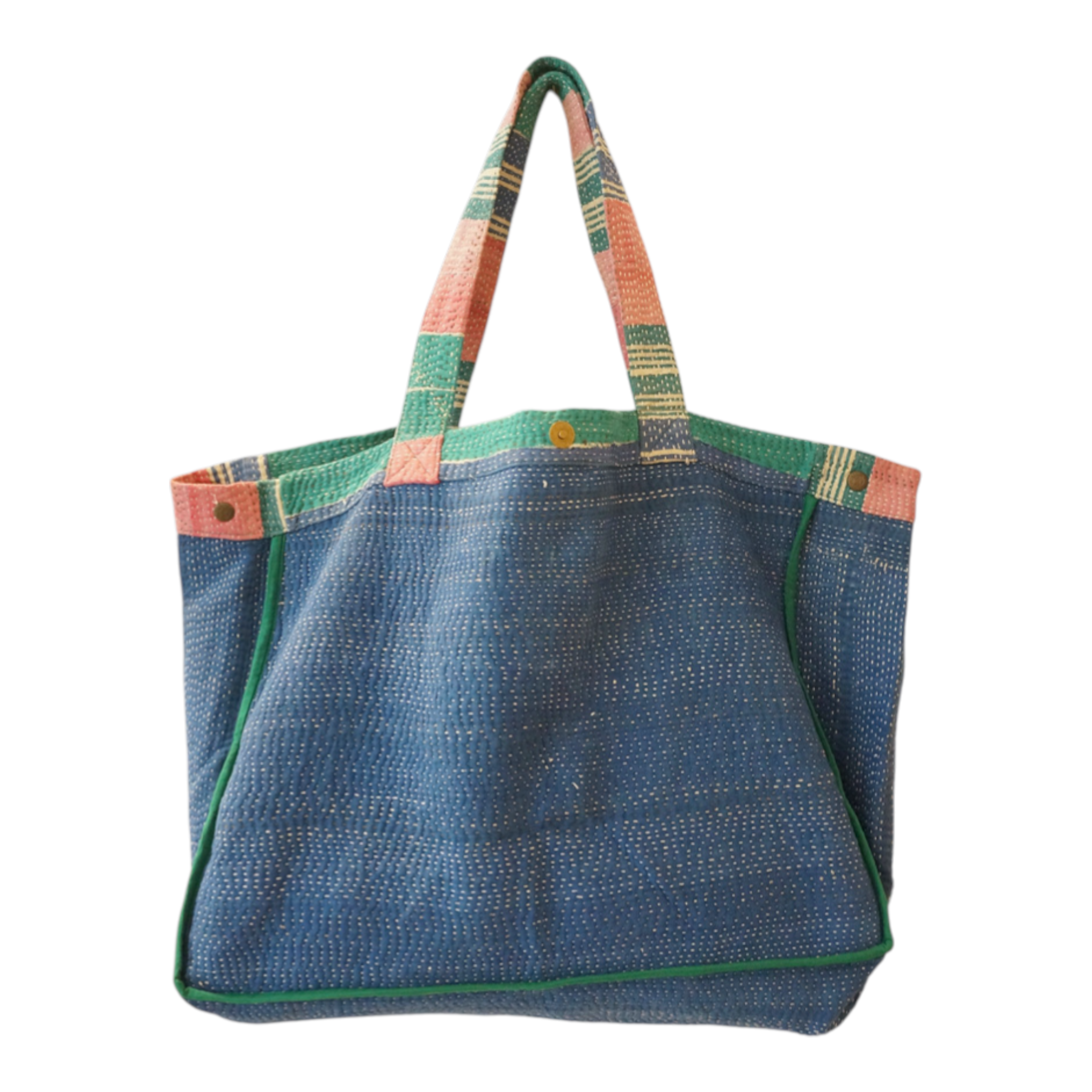 Cabas en kantha N°5** Claire Beaugrand