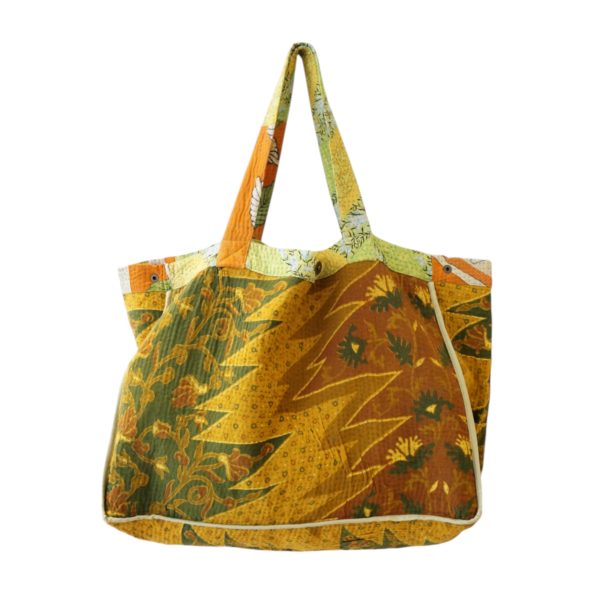 Cabas en kantha N°907e Claire Beaugrand-Photoroom