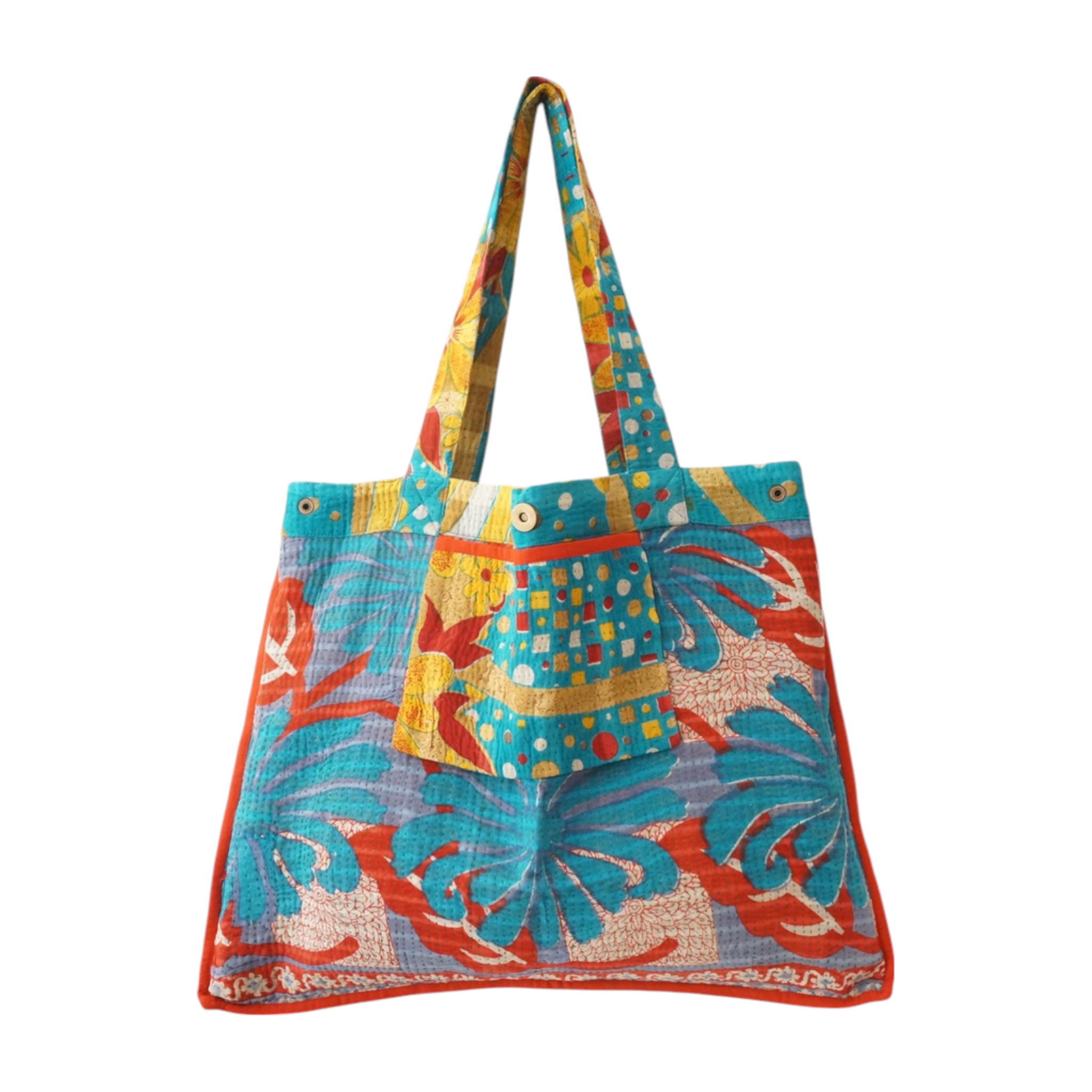 Sac en kantha N°633c Claire Beaugrand