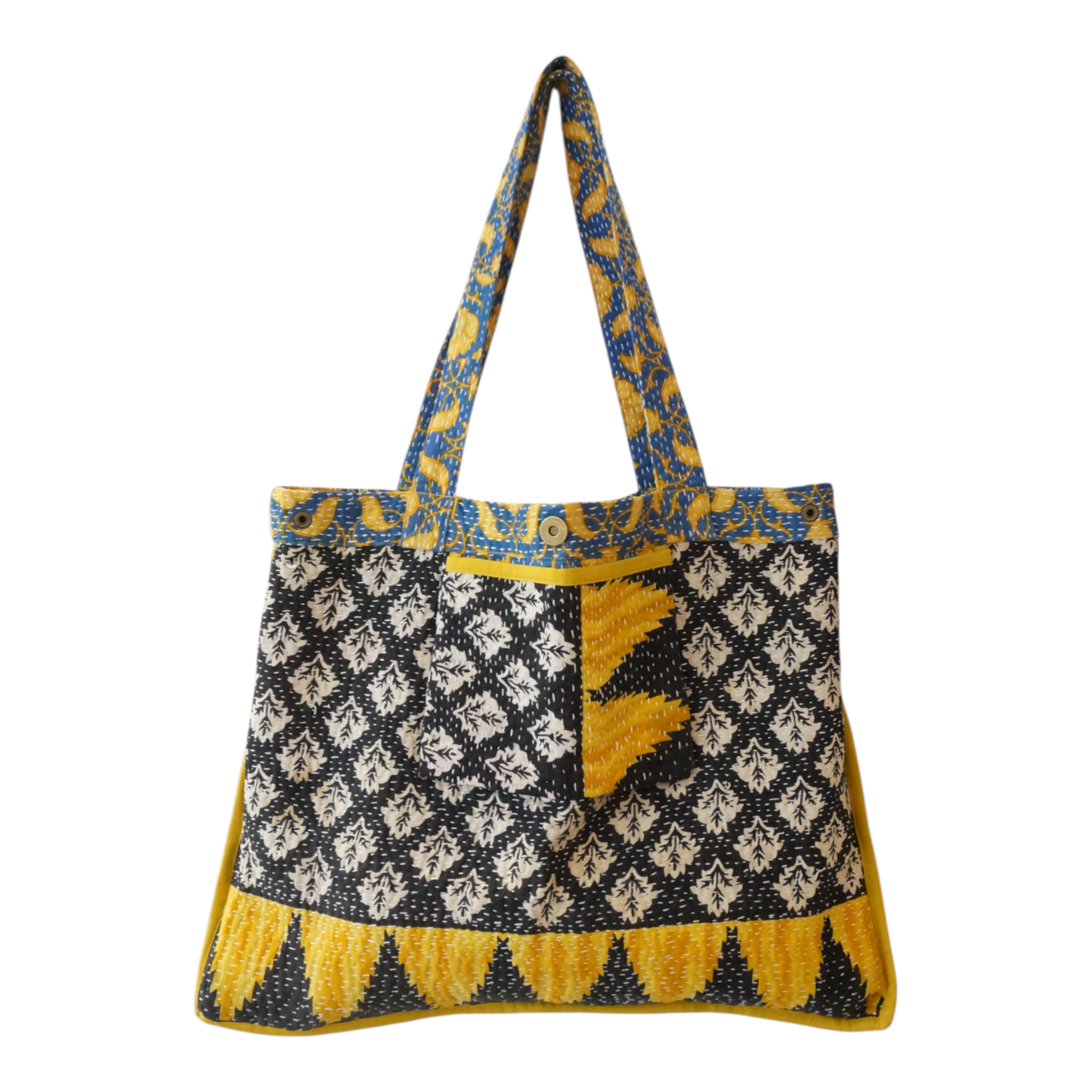 Sac en kantha N°654** Claire Beaugrand-Photoroom