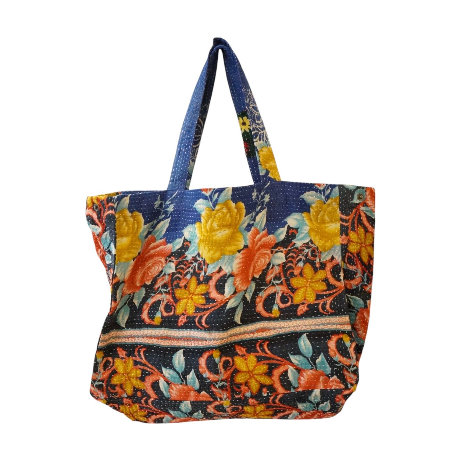 Cabas en kantha N°46* Claire Beaugrand