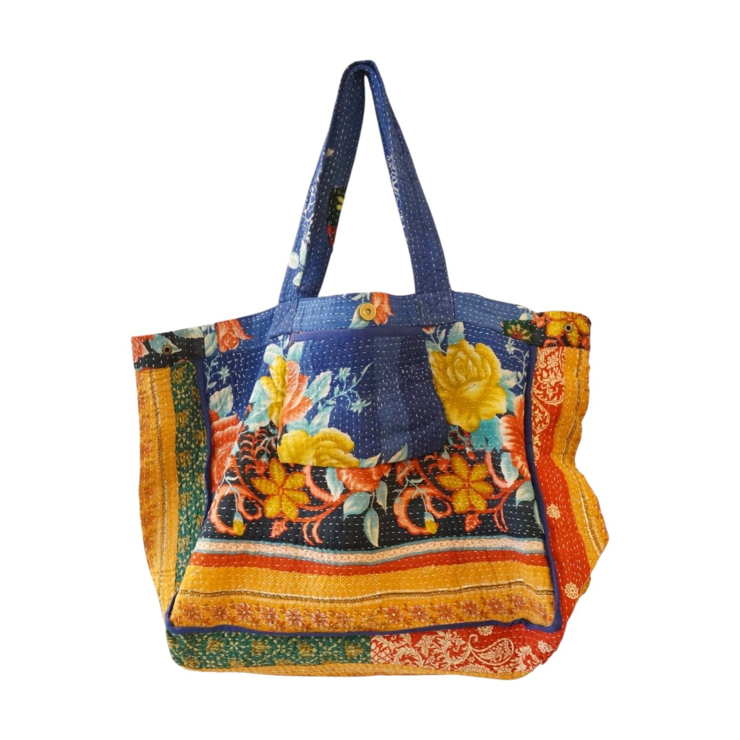Cabas en kantha N°46** Claire Beaugrand
