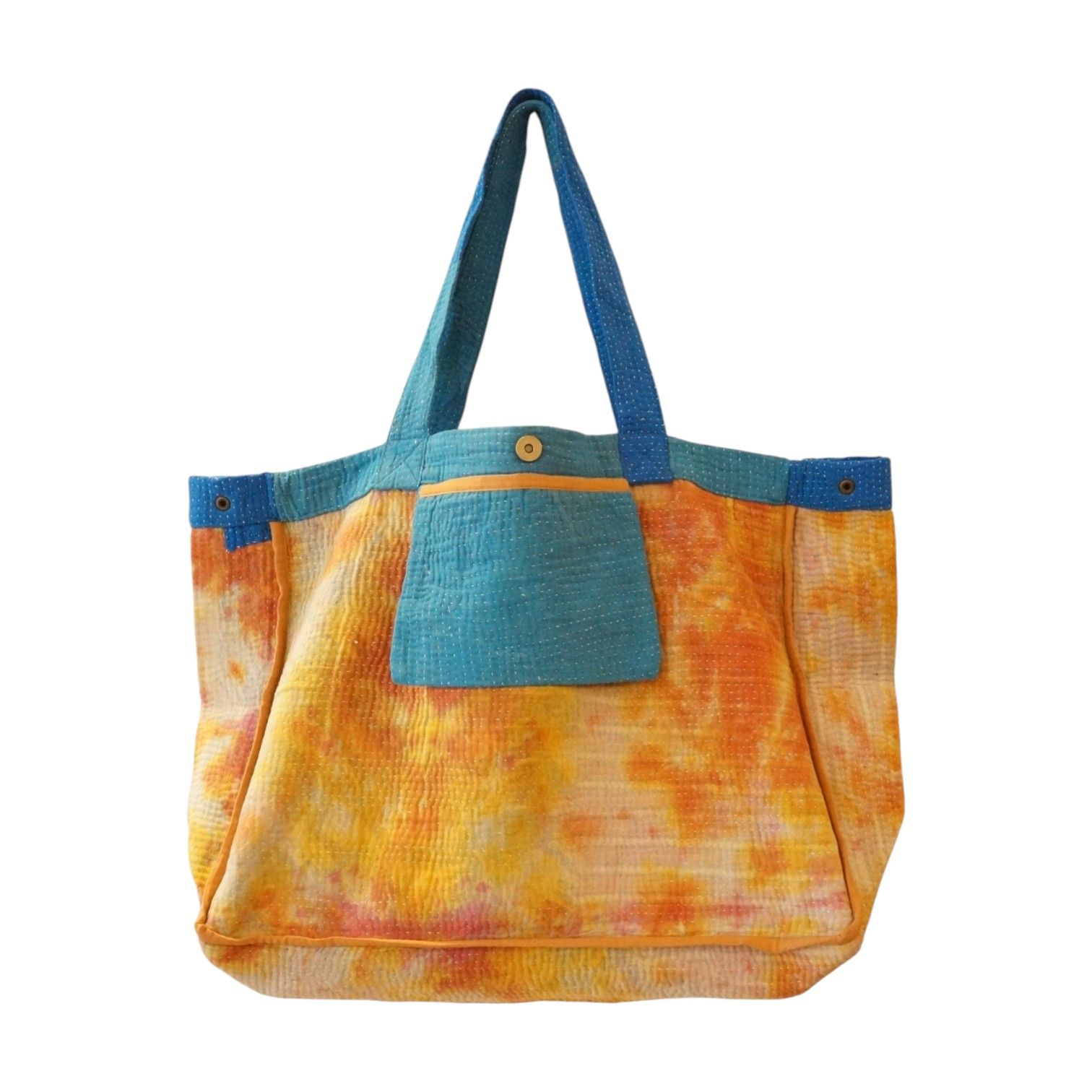Cabas en kantha N°34* Claire Beaugrand