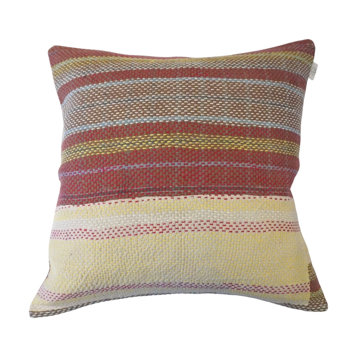 Coussin en kantha N°107* Claire Beaugrand