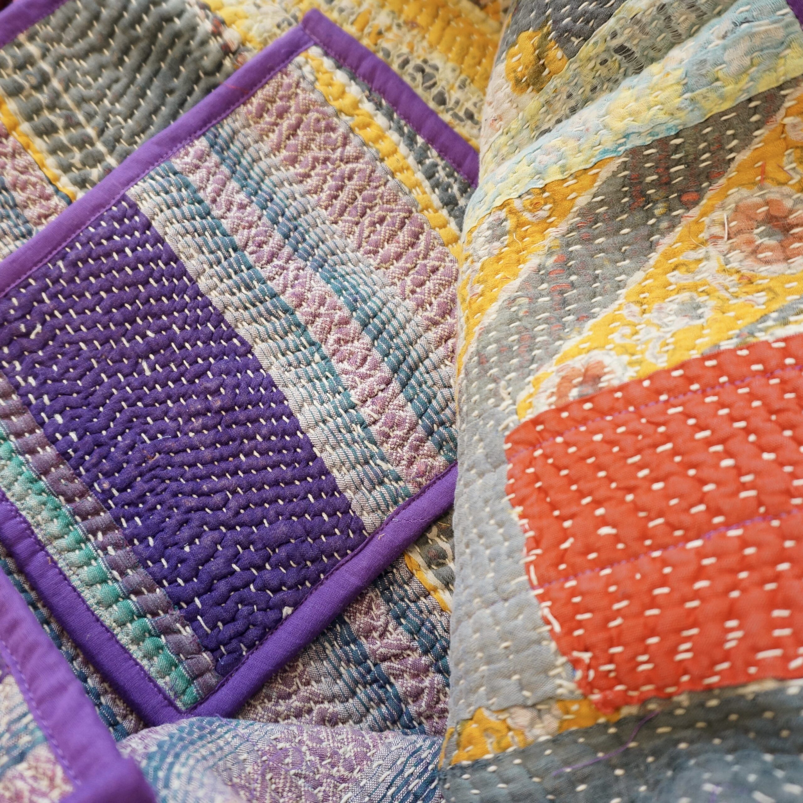 Sac Old Kantha N°14e Claire Beaugrand