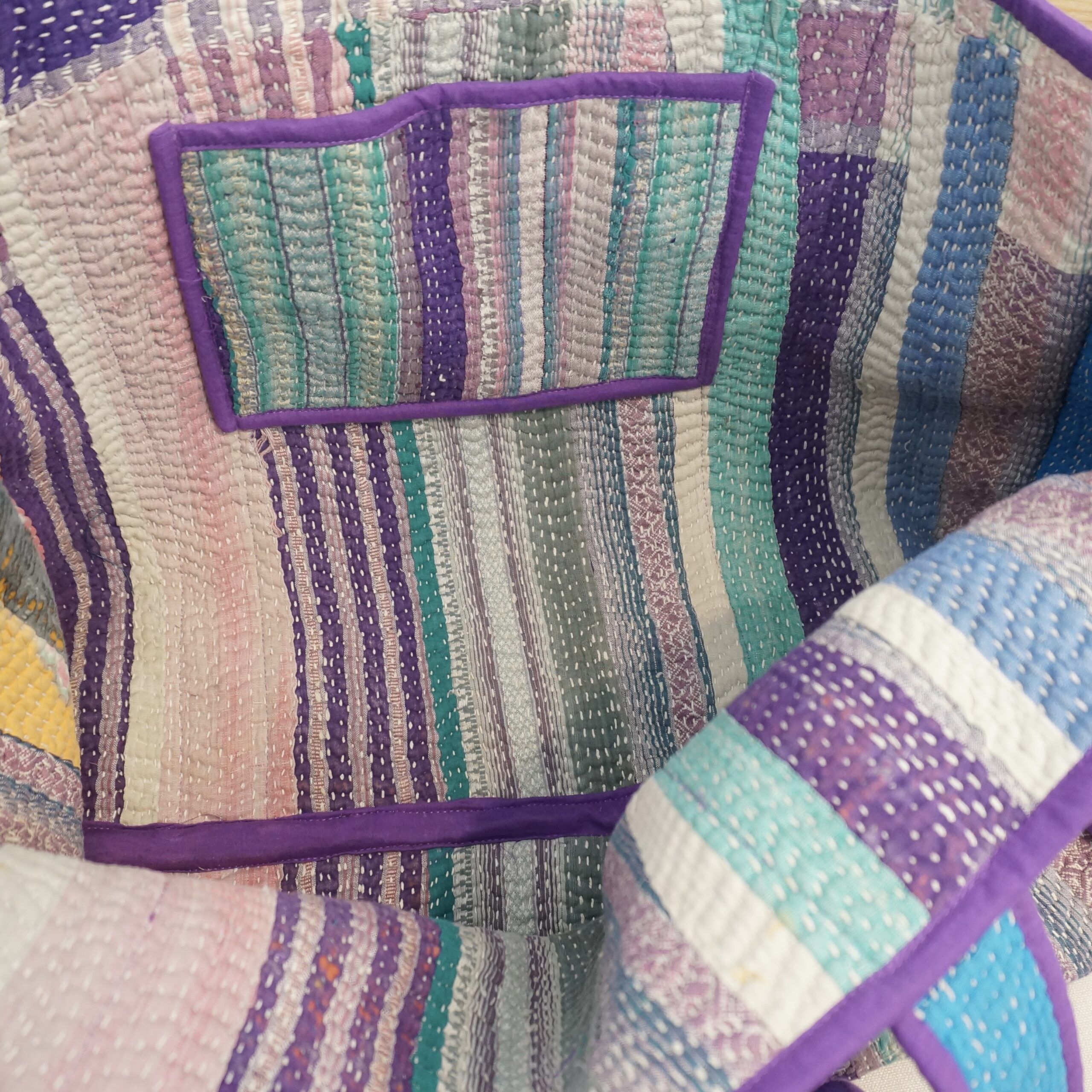 Sac Old Kantha N°1e* Claire Beaugrand