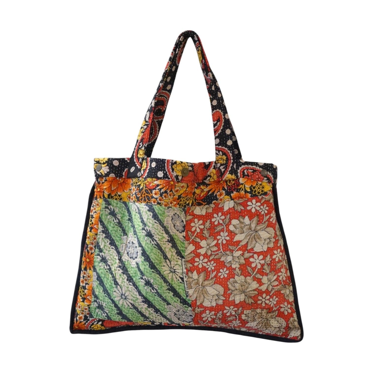 Sac en kantha N°680e Claire Beaugrand