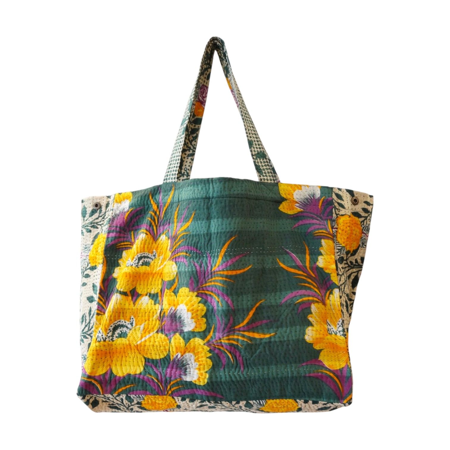 Cabas en kantha N°66* Claire Beaugrand