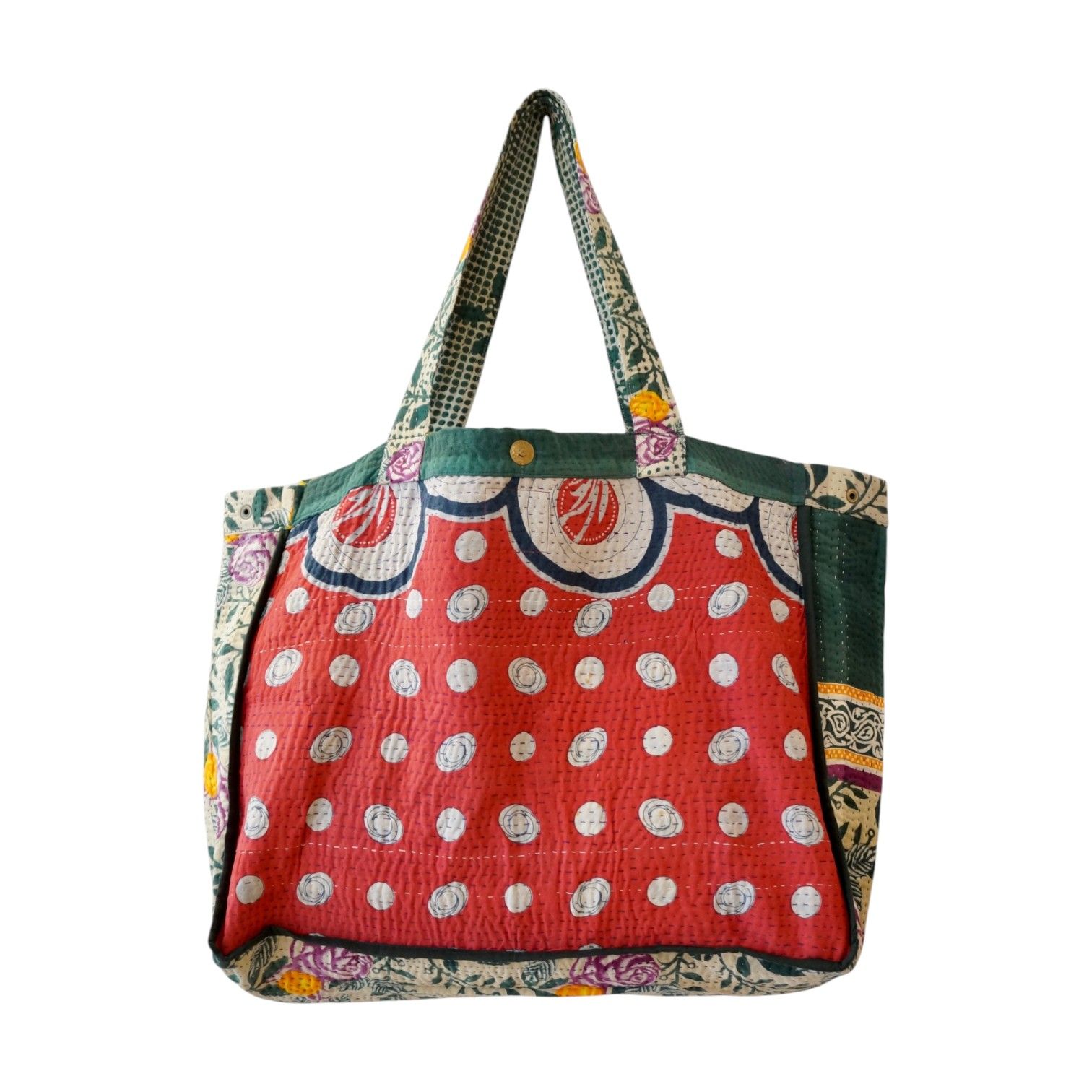 Cabas en kantha N°66** Claire Beaugrand