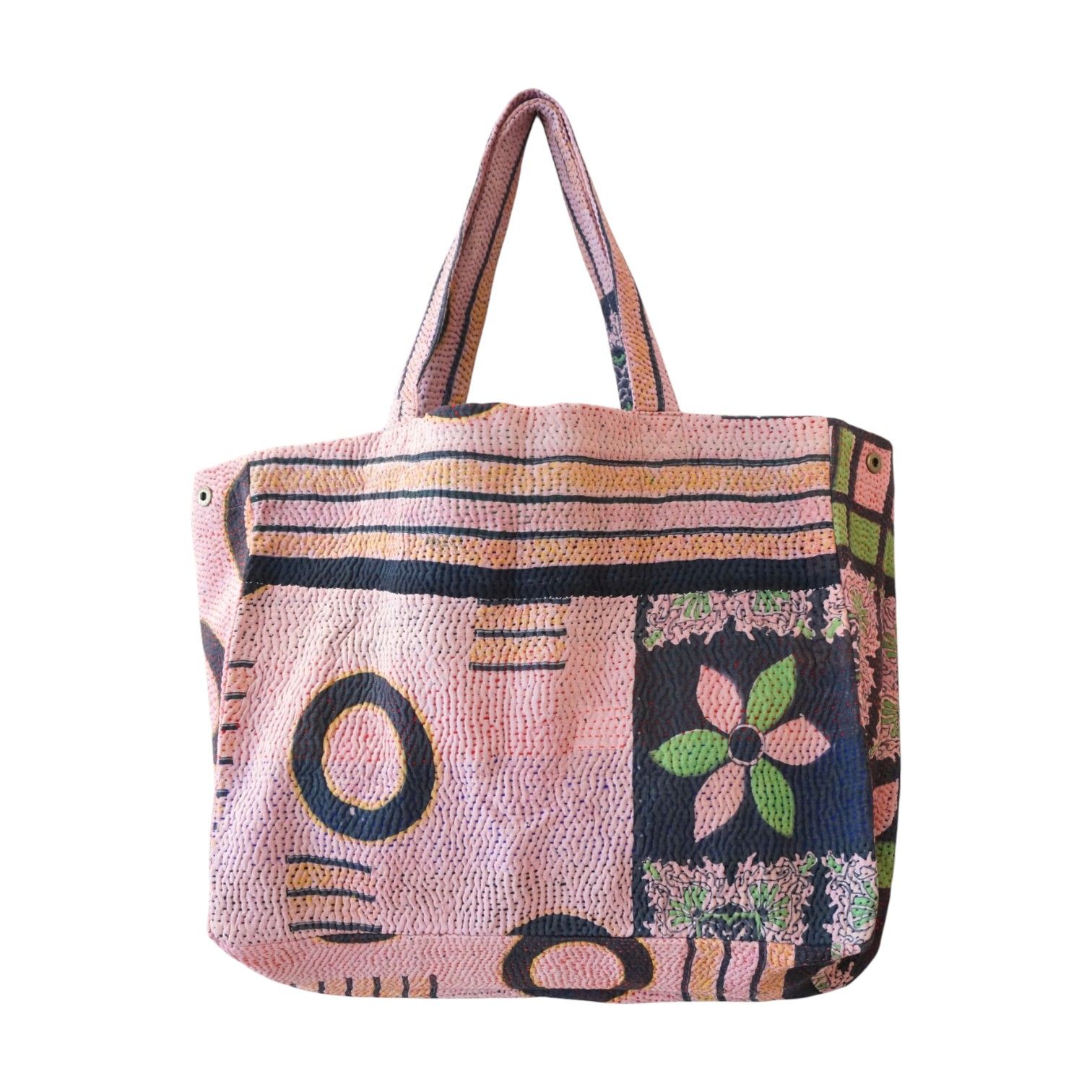 Cabas en kantha N°69* Claire Beaugrand
