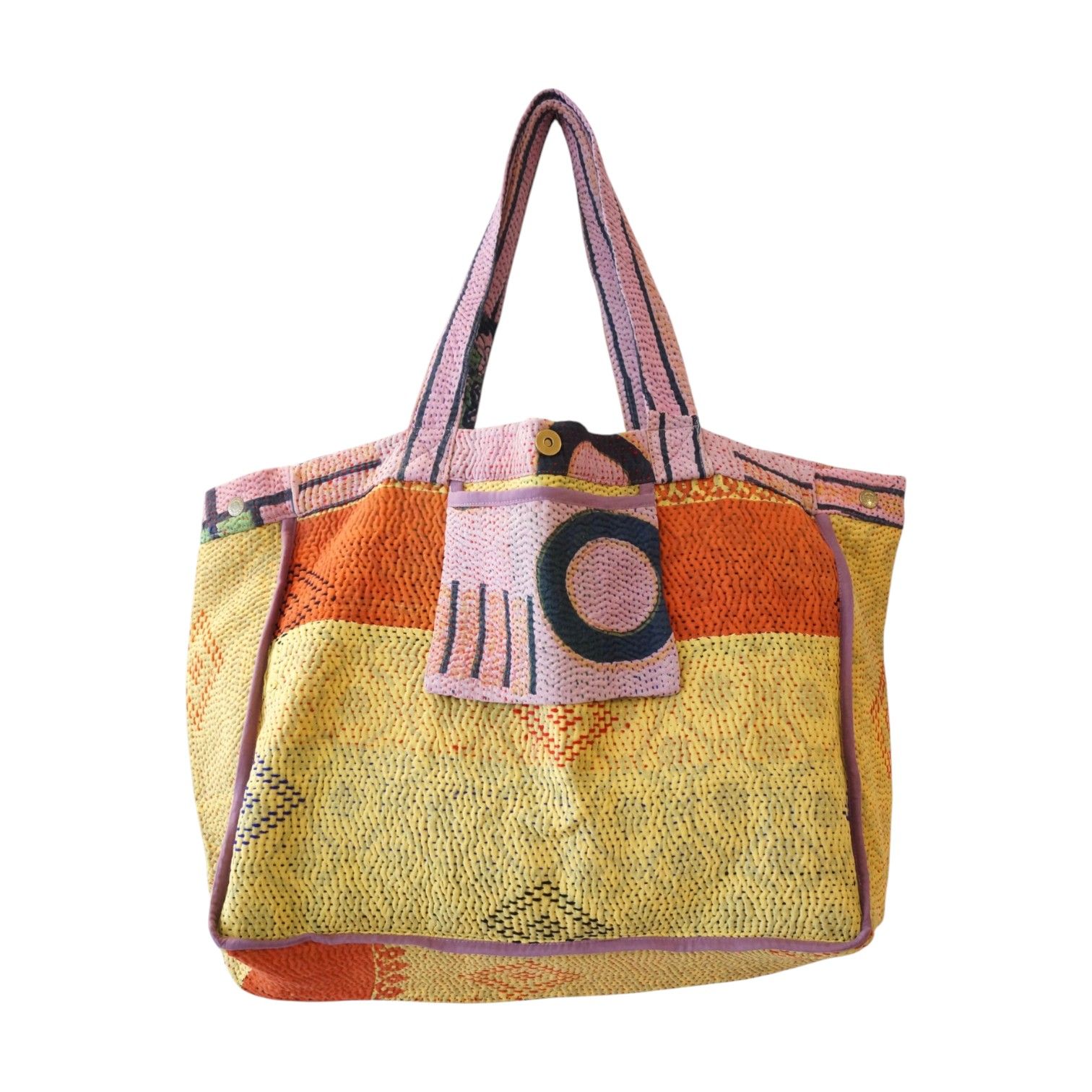 Cabas en kantha N°69** Claire Beaugrand
