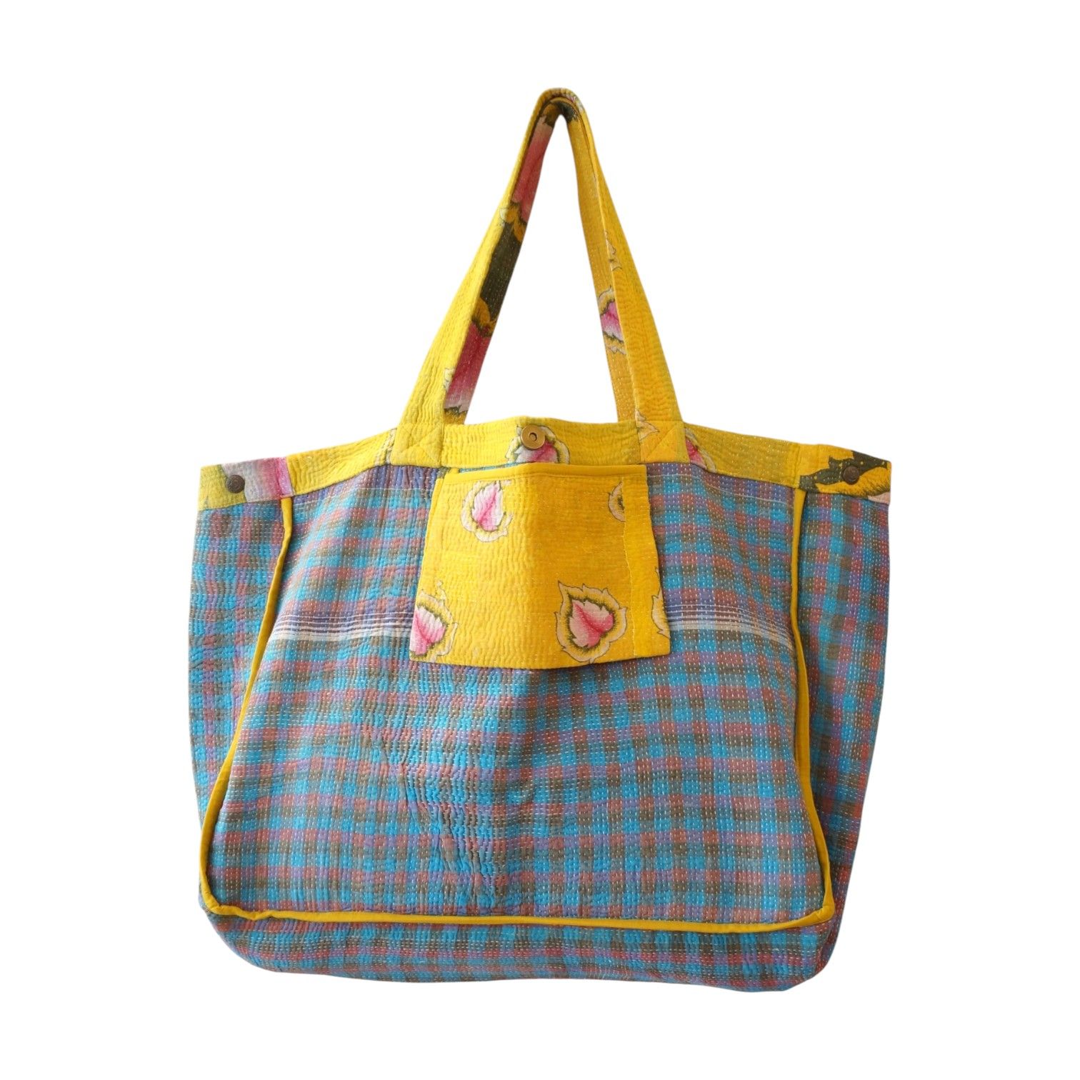Cabas en kantha N°71** Claire Beaugrand