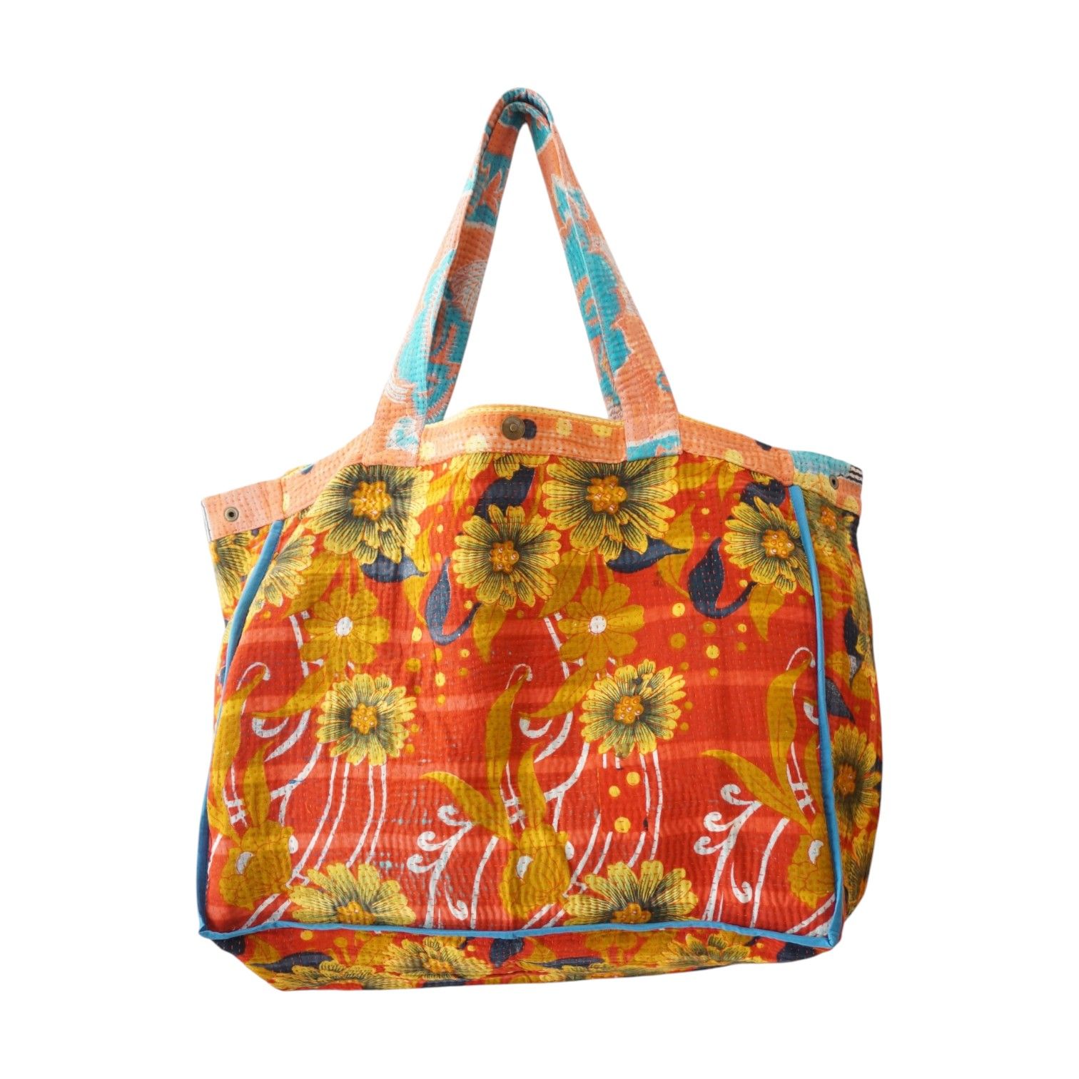 Cabas en kantha N°83*** Claire Beaugrand