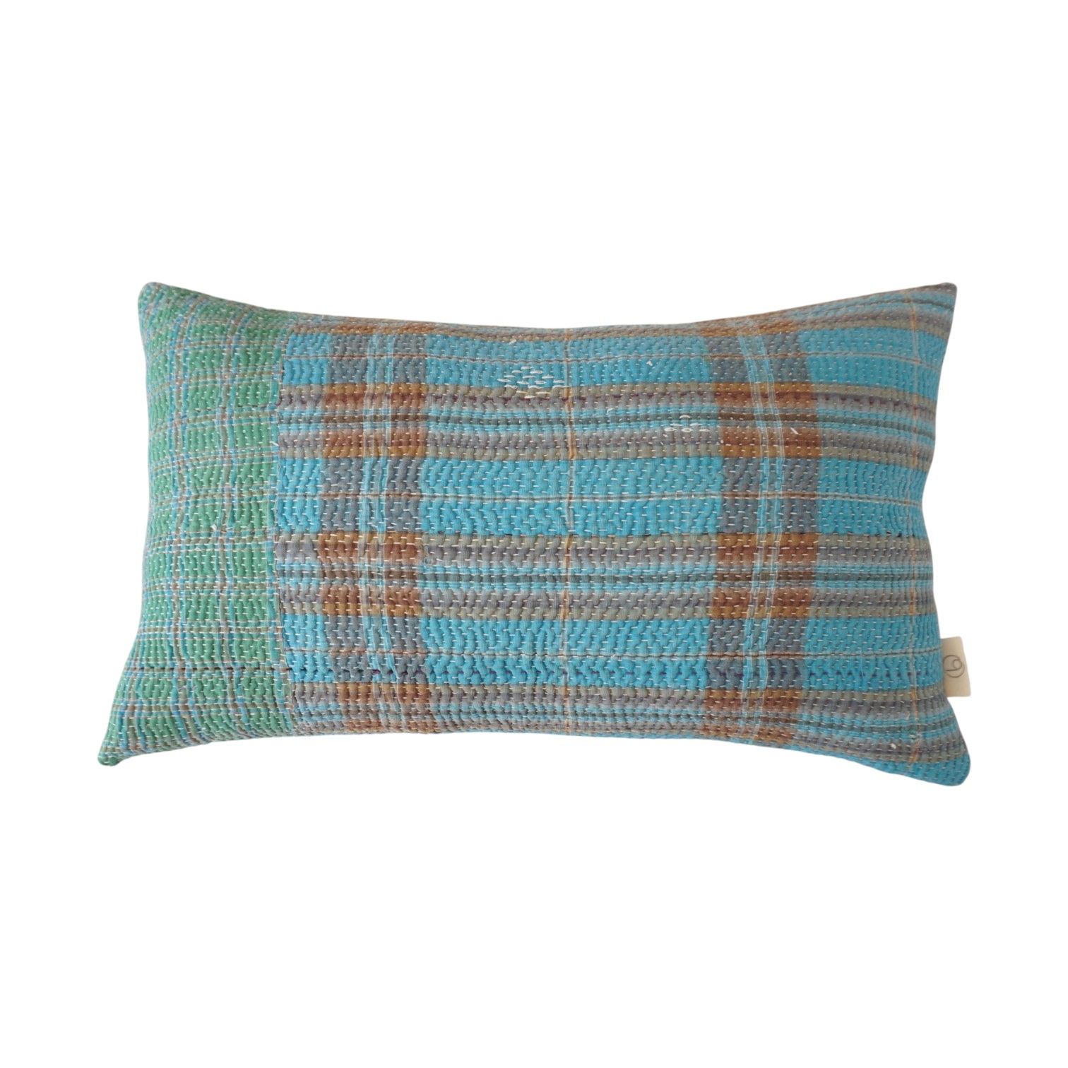 Coussin en kantha N°125 Claire Beaugrand