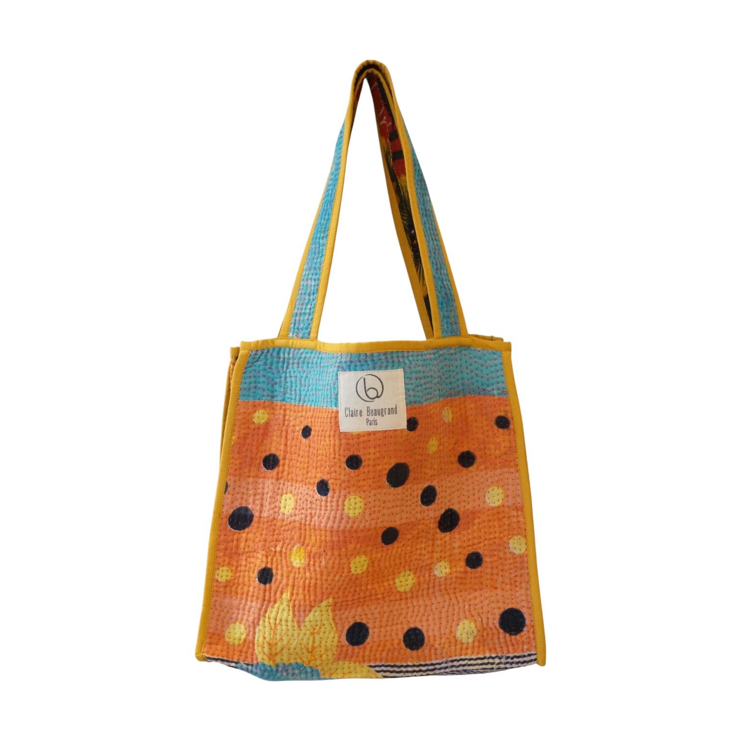 Tote bag en kantha Claire Beaugrand N°13