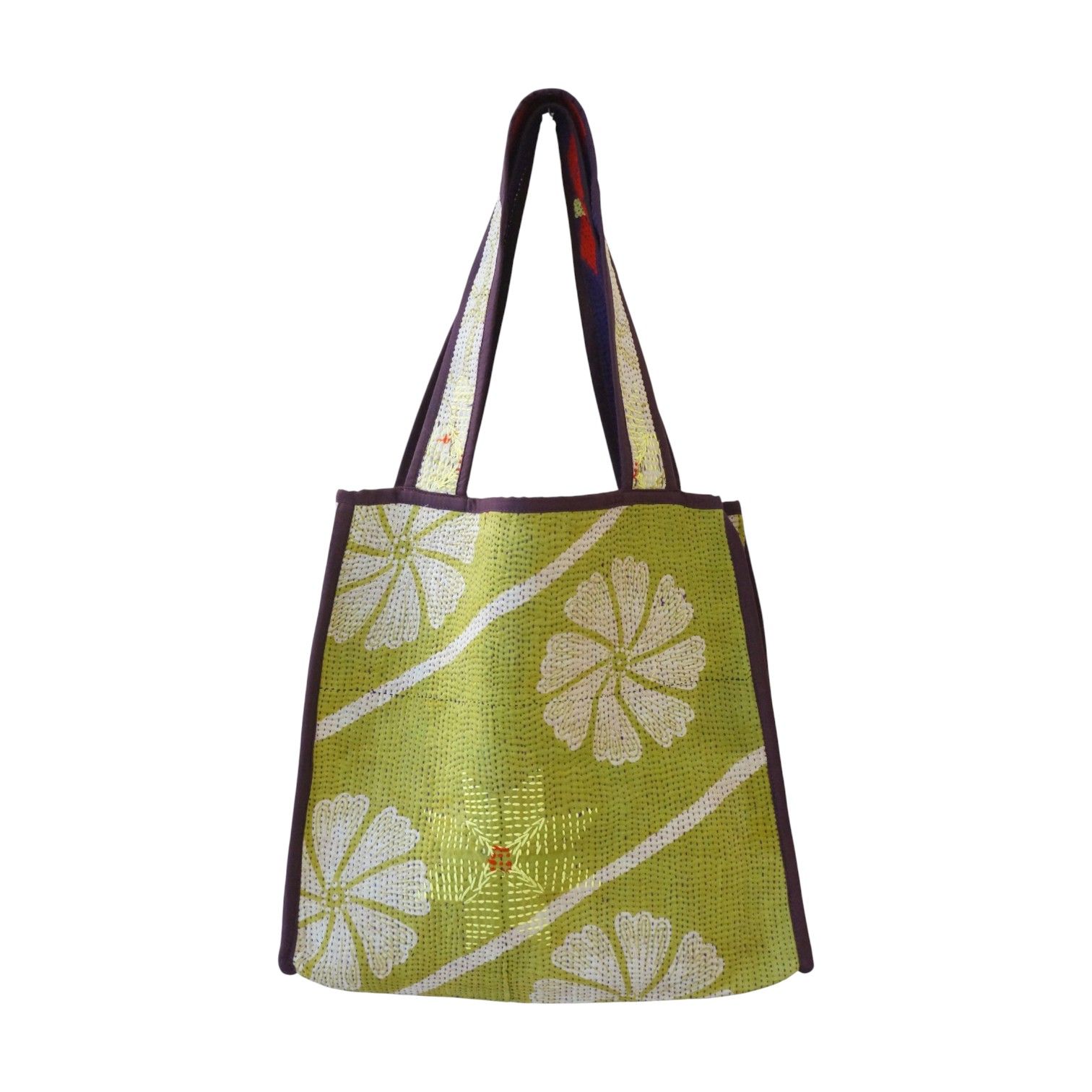Tote bag en kantha Claire Beaugrand N°8*