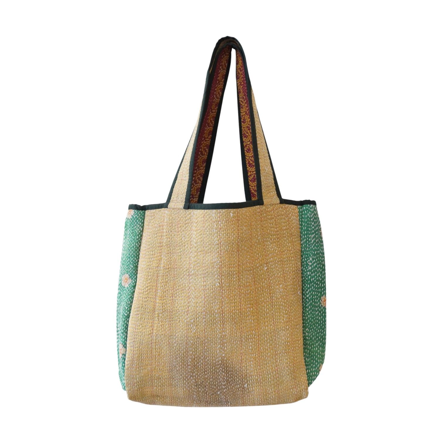 Tote bag en kantha Claire Beaugrand N°8**