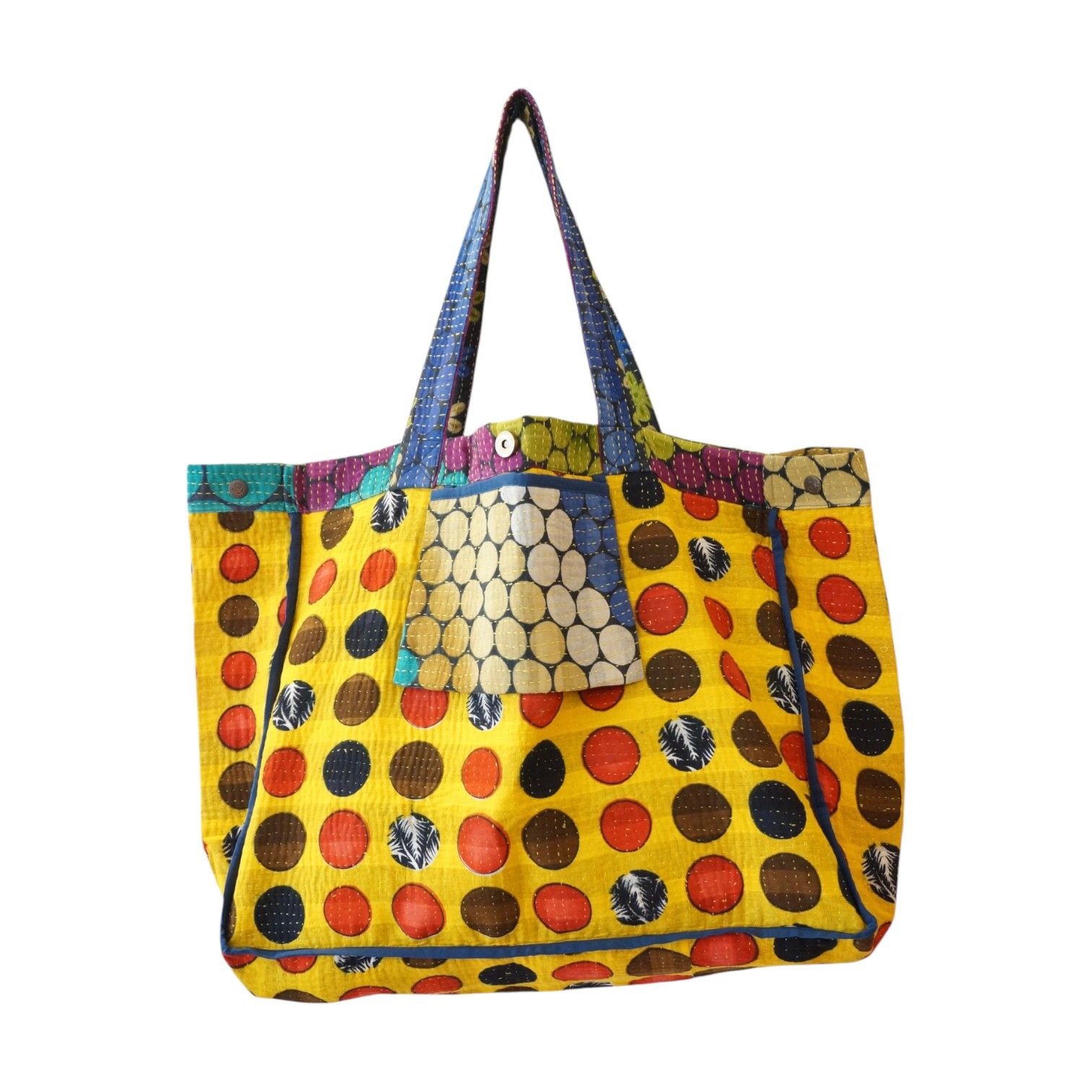 Cabas en kantha N°57** Claire Beaugrand