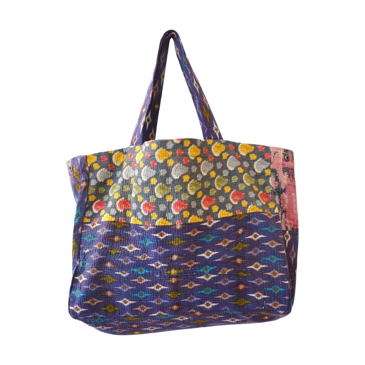 Cabas en kantha N°73* Claire Beaugrand