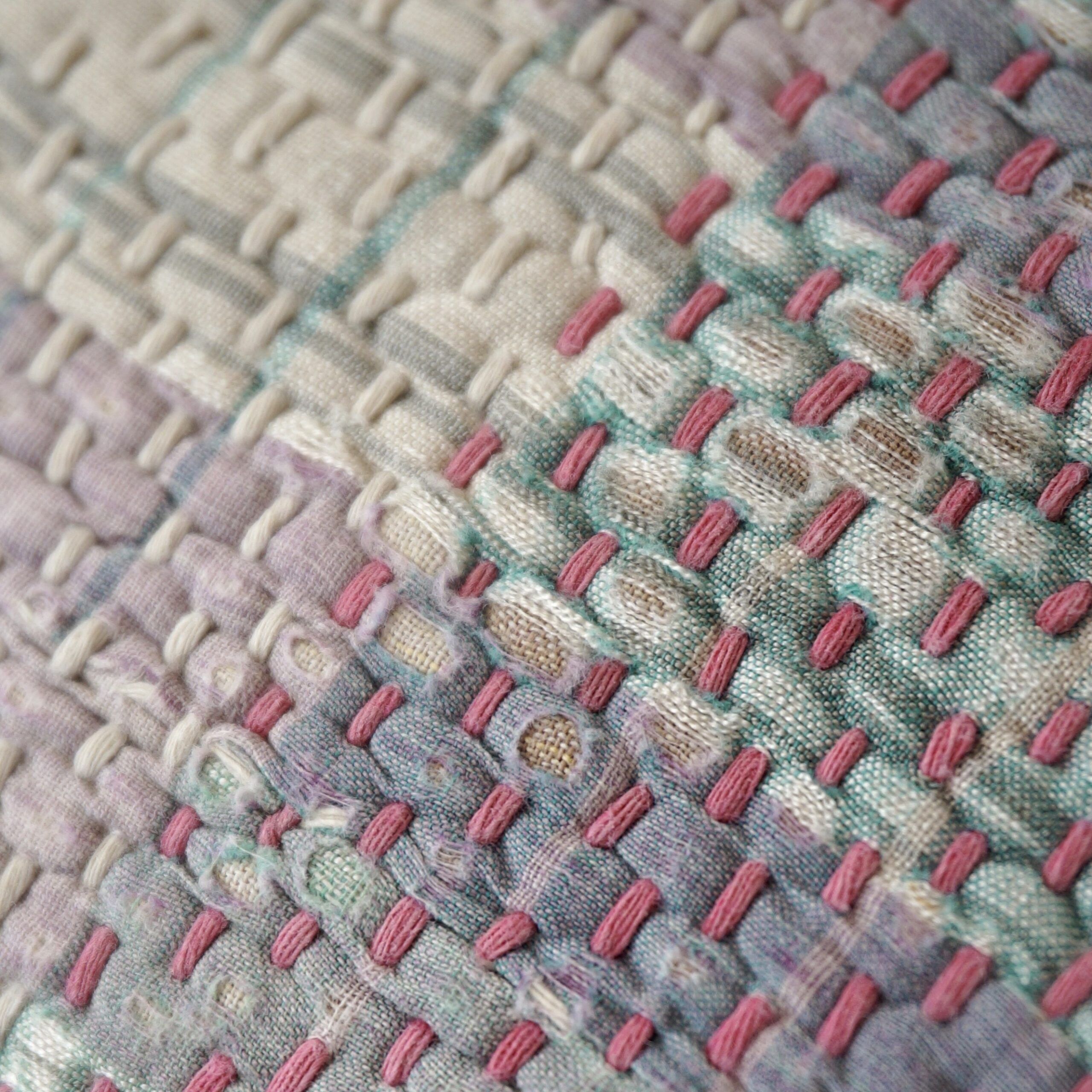 Coussin en kantha N°122*** Claire Beaugrand