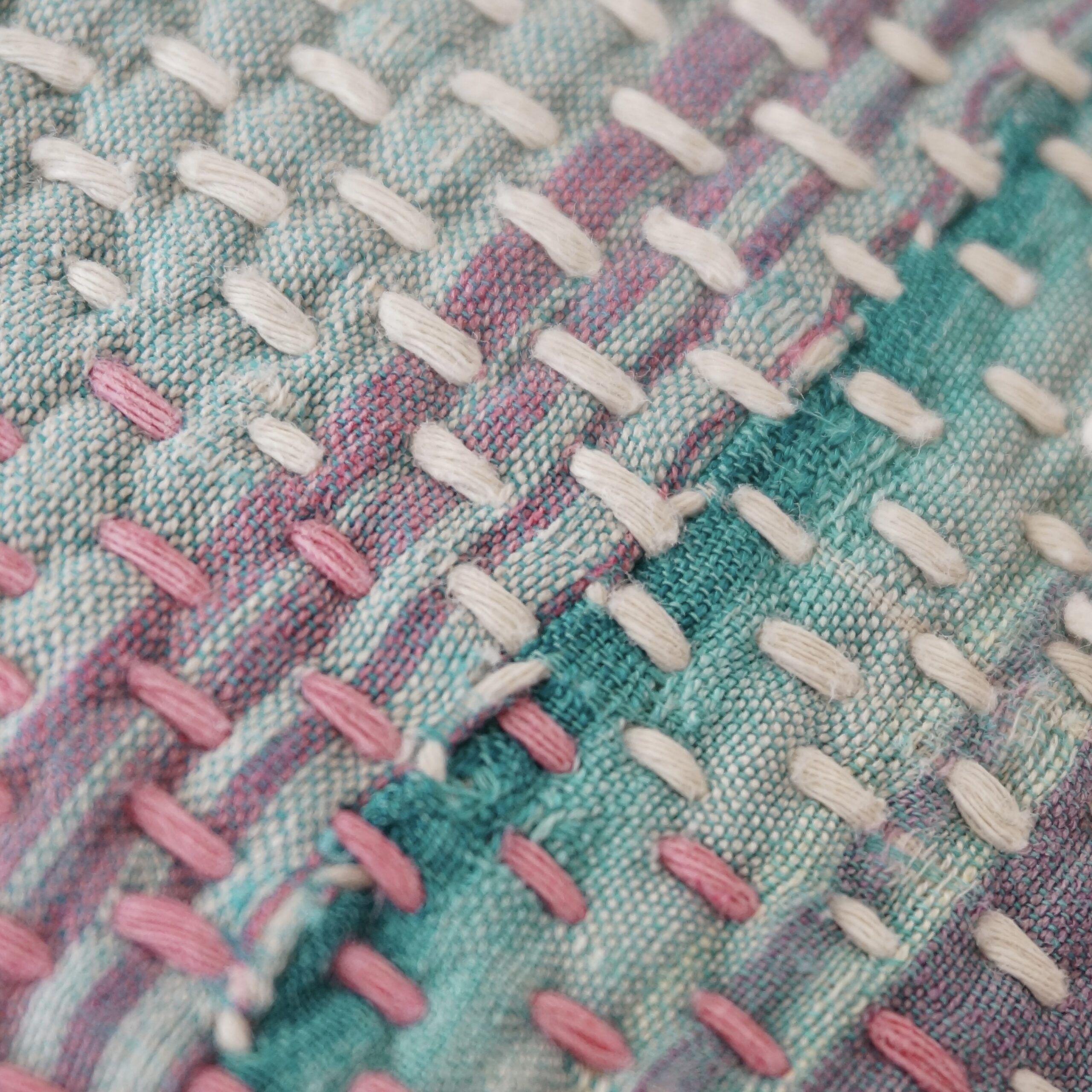 Coussin en kantha N°122** Claire Beaugrand