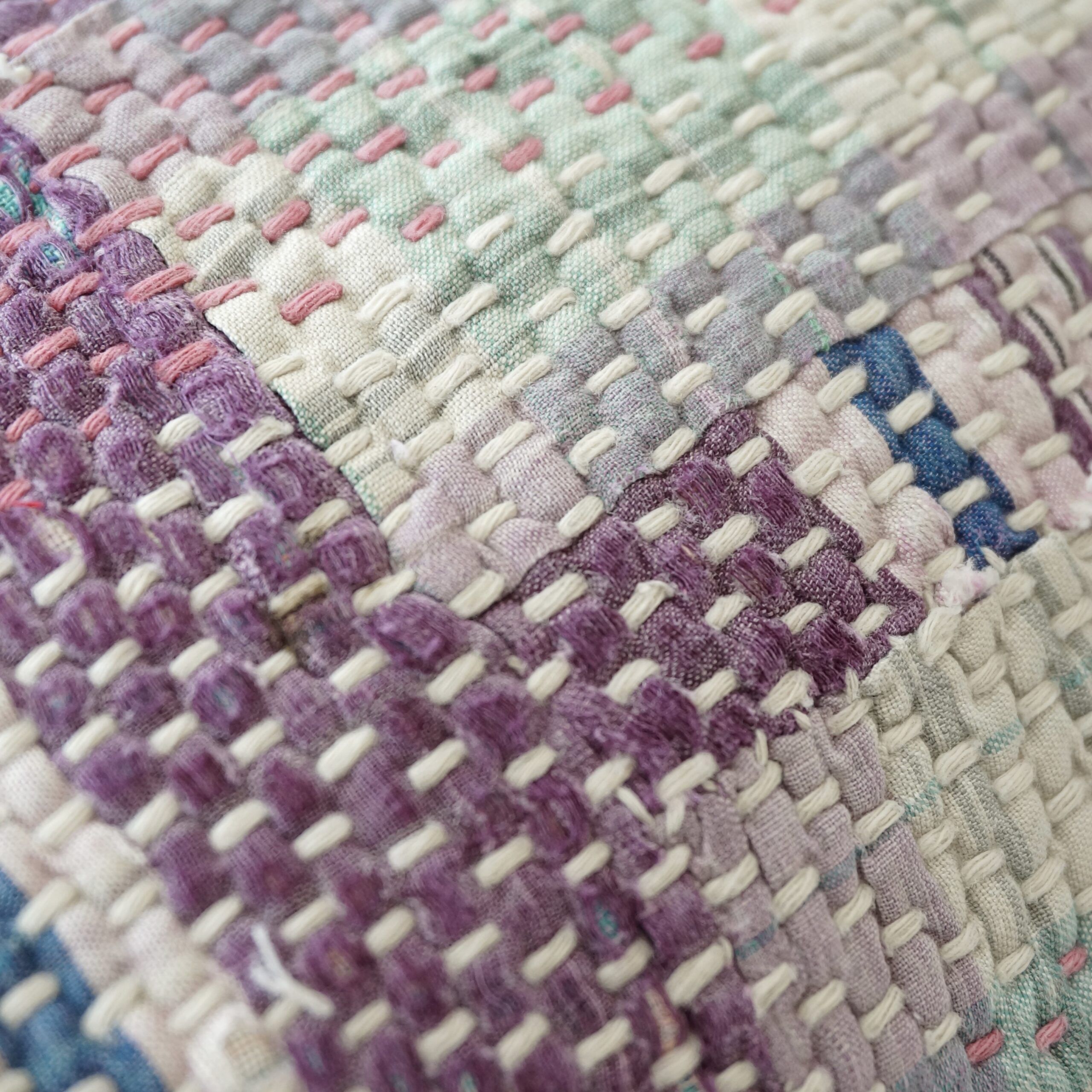 Coussin en kantha N°123*** Claire Beaugrand