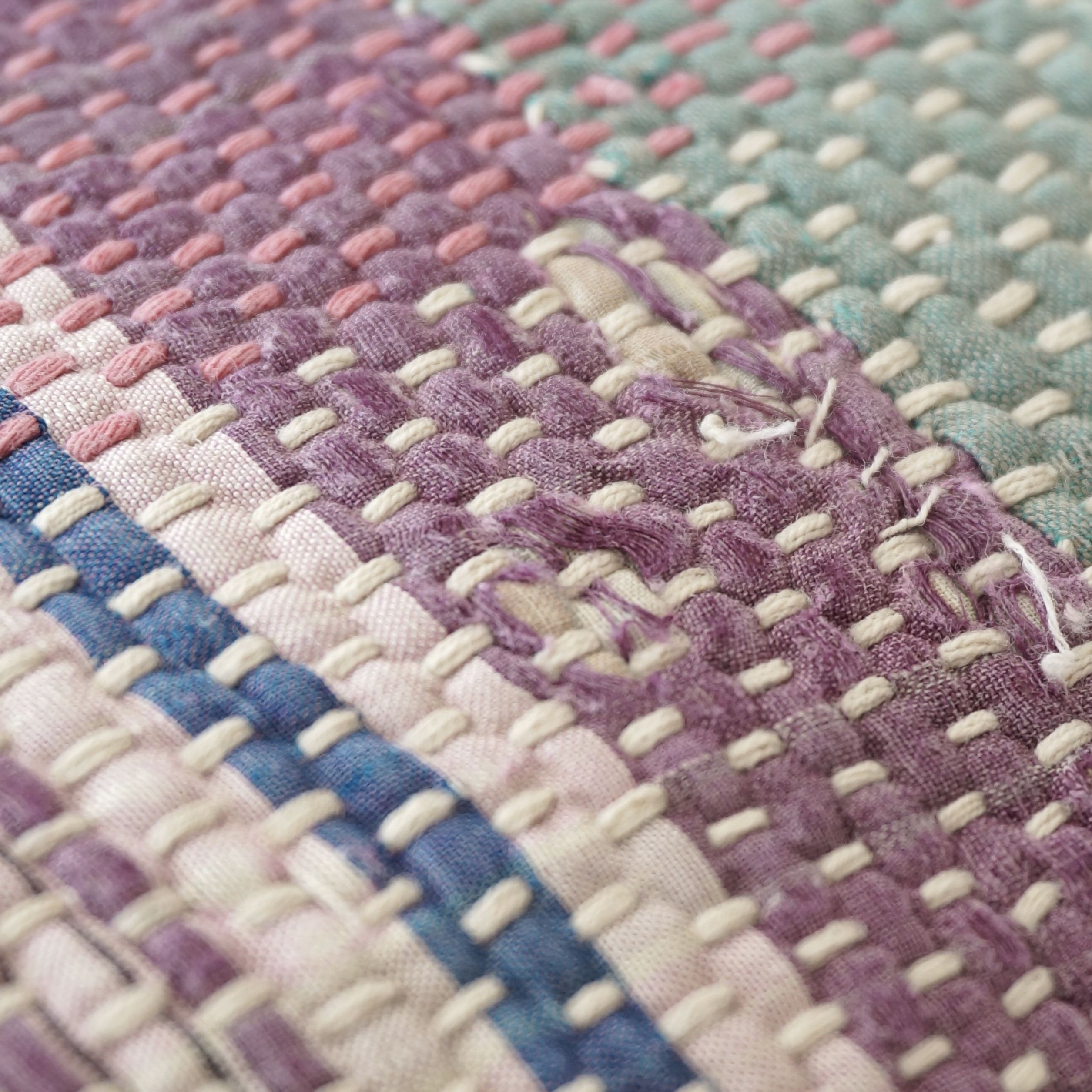 Coussin en kantha N°123e Claire Beaugrand