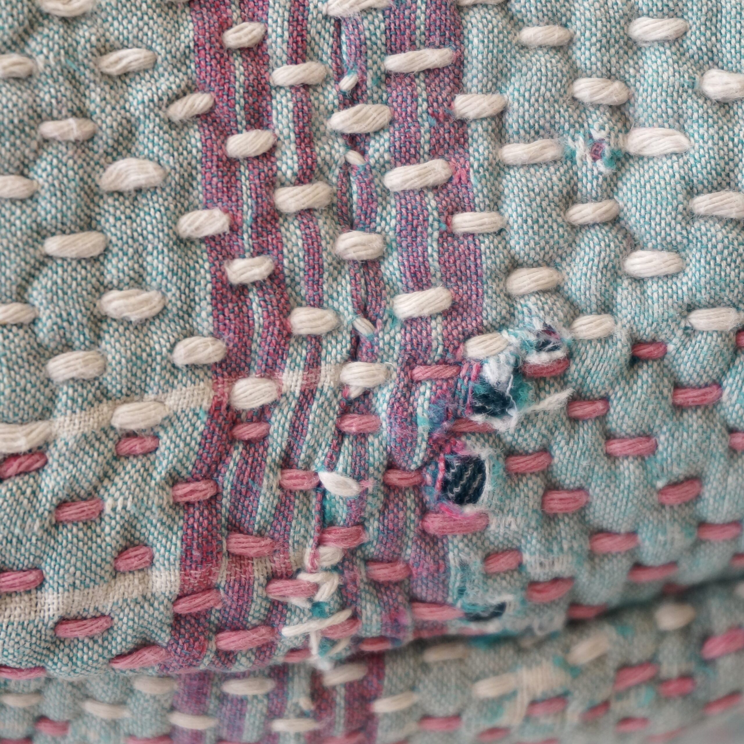 Coussin en kantha N°124*** Claire Beaugrand