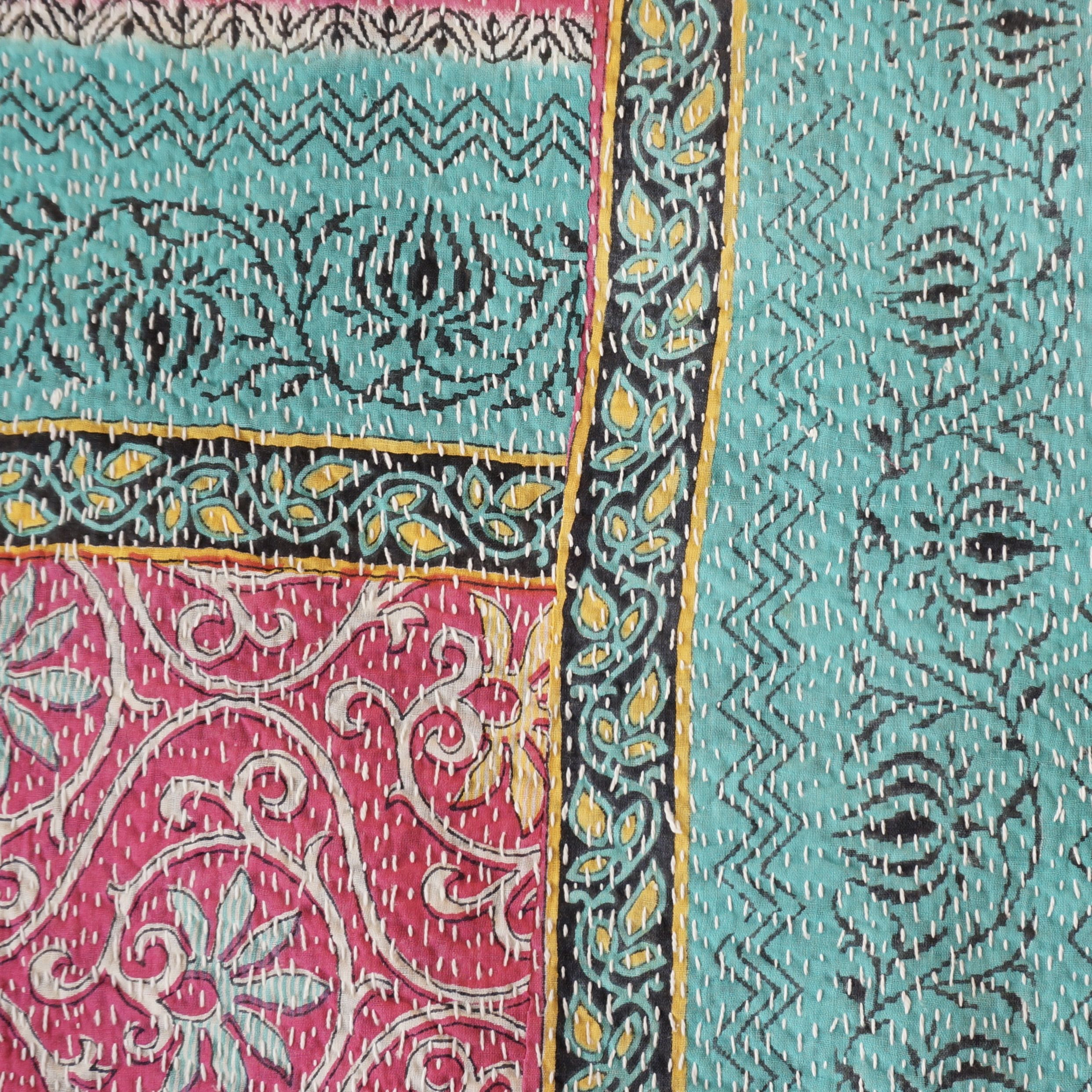 Plaid en kantha N°10** Claire Beaugrand