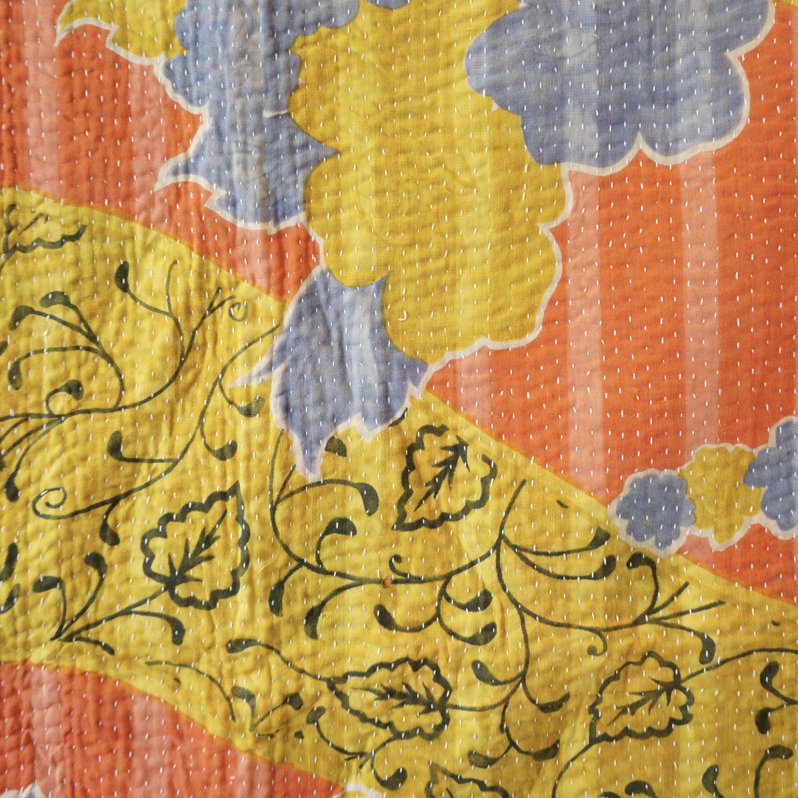 Plaid en kantha N°17*** Claire Beaugrand