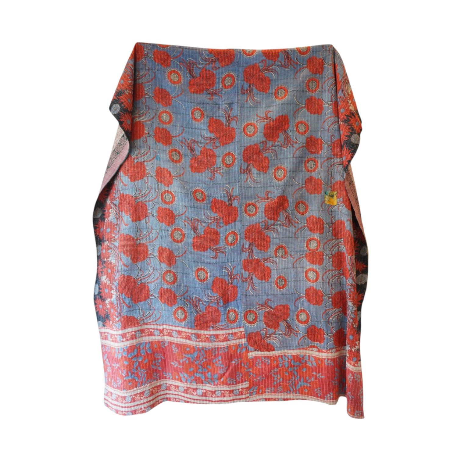 Plaid en kantha N°2 Claire Beaugrand