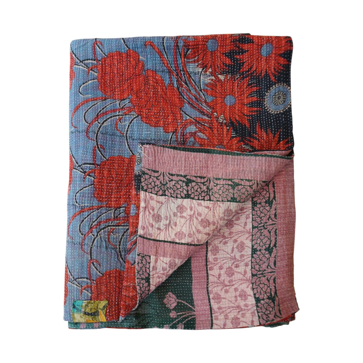 Plaid en kantha N°2***Claire Beaugrand