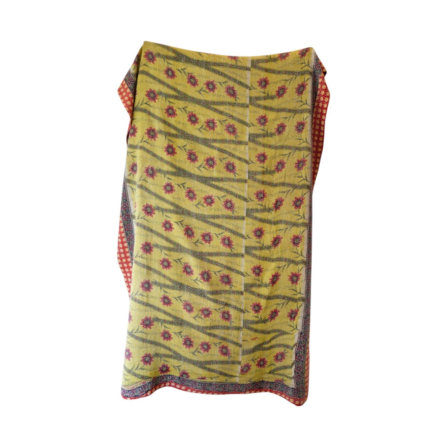 Plaid en kantha N°4 Claire Beaugrand