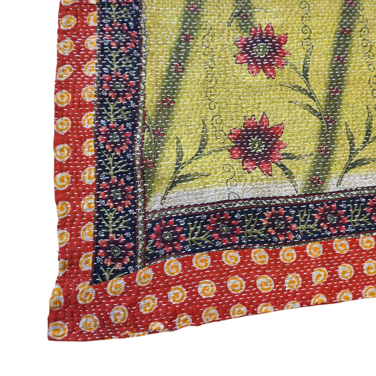 Plaid en kantha N°4_ Claire Beaugrand