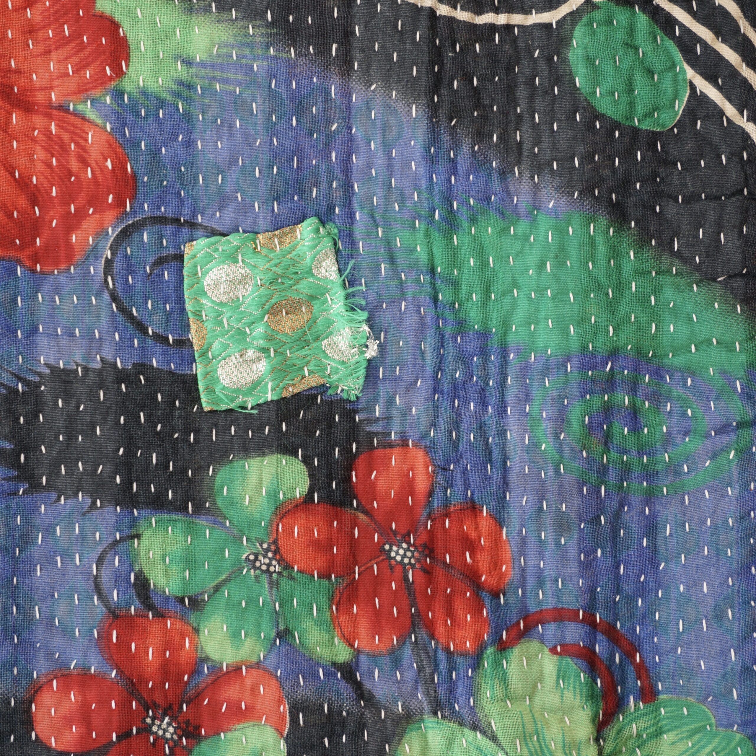 Plaid en kantha N°7* Claire Beaugrand