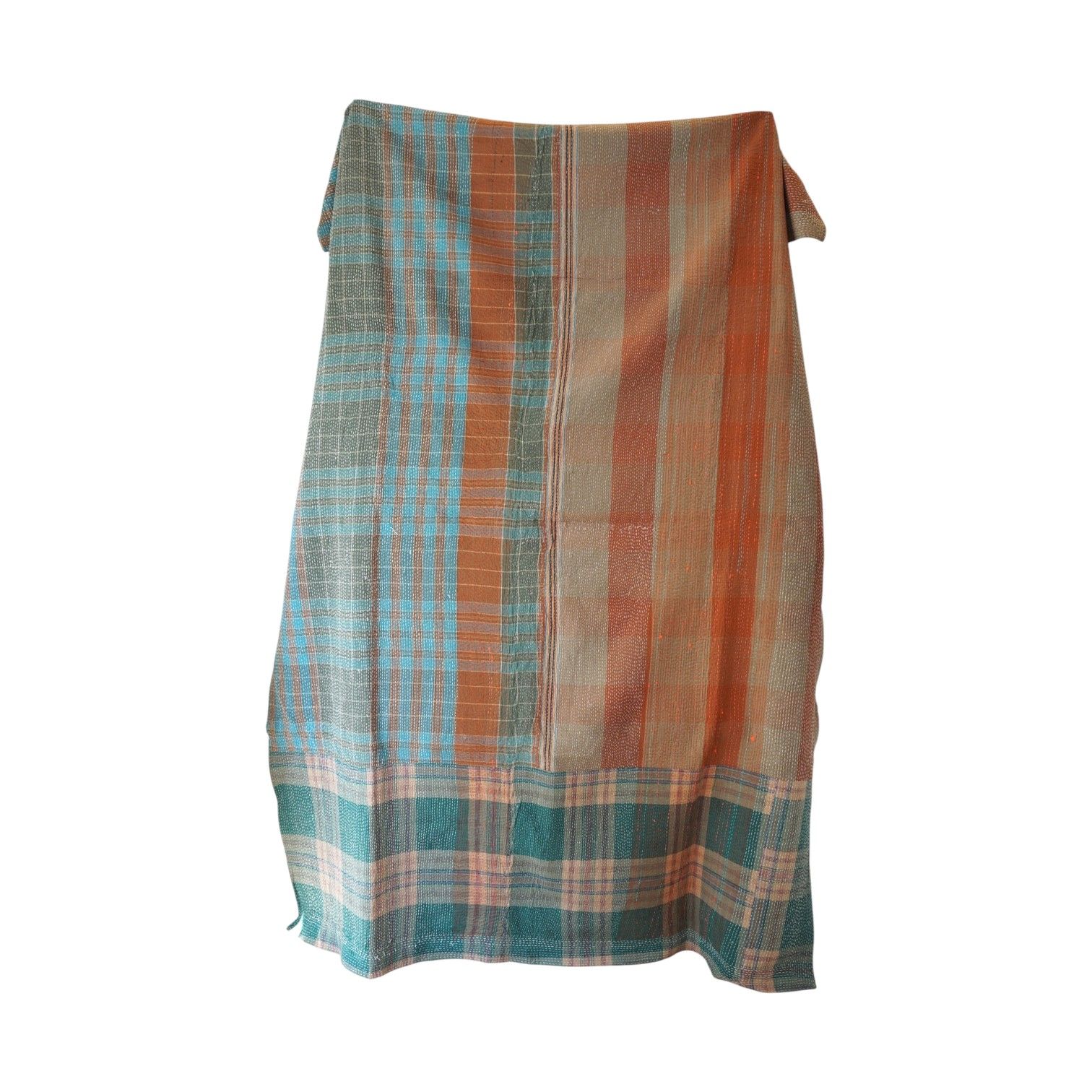 Plaid en kantha N°7***Claire Beaugrand