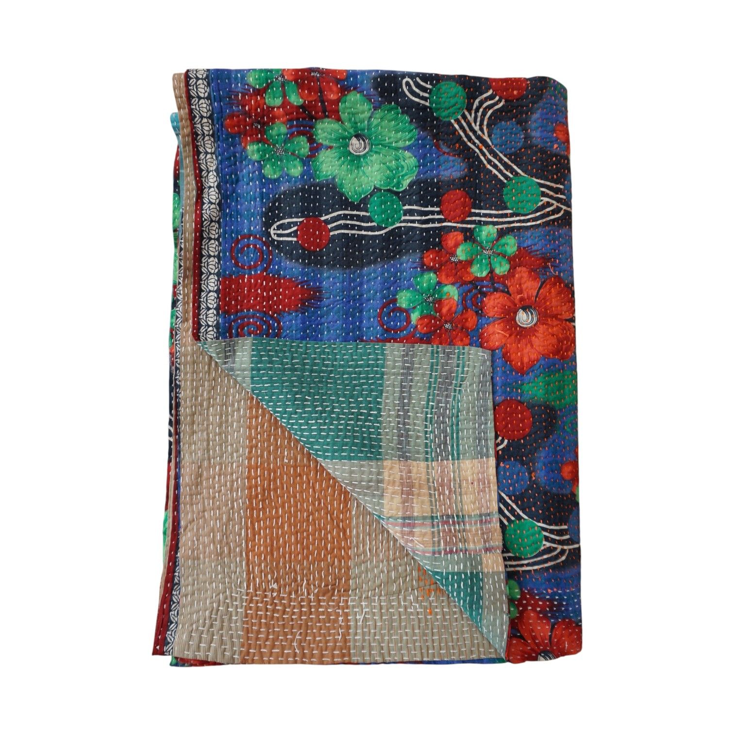 Plaid en kantha N°7d_ Claire Beaugrand