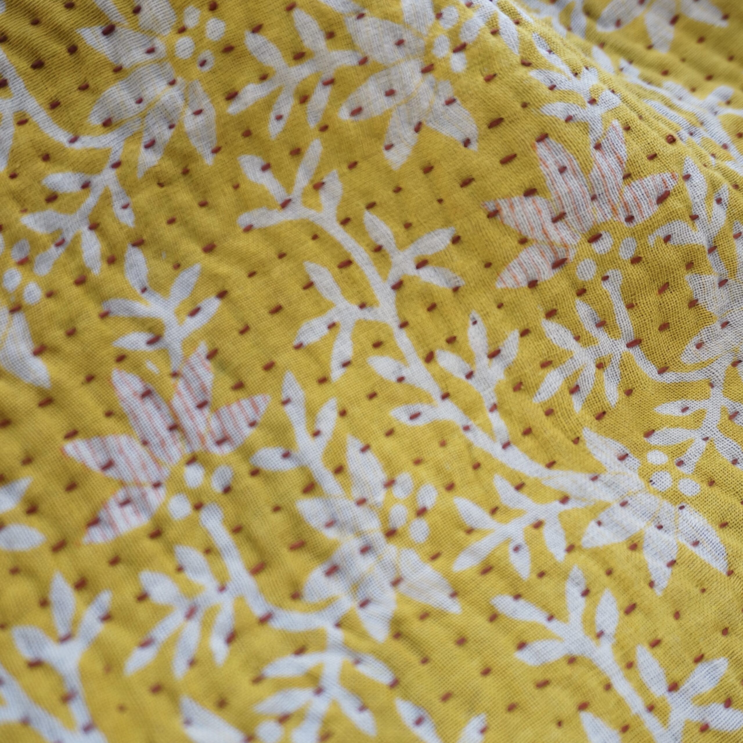 Plaid en kantha N°8** Claire Beaugrand