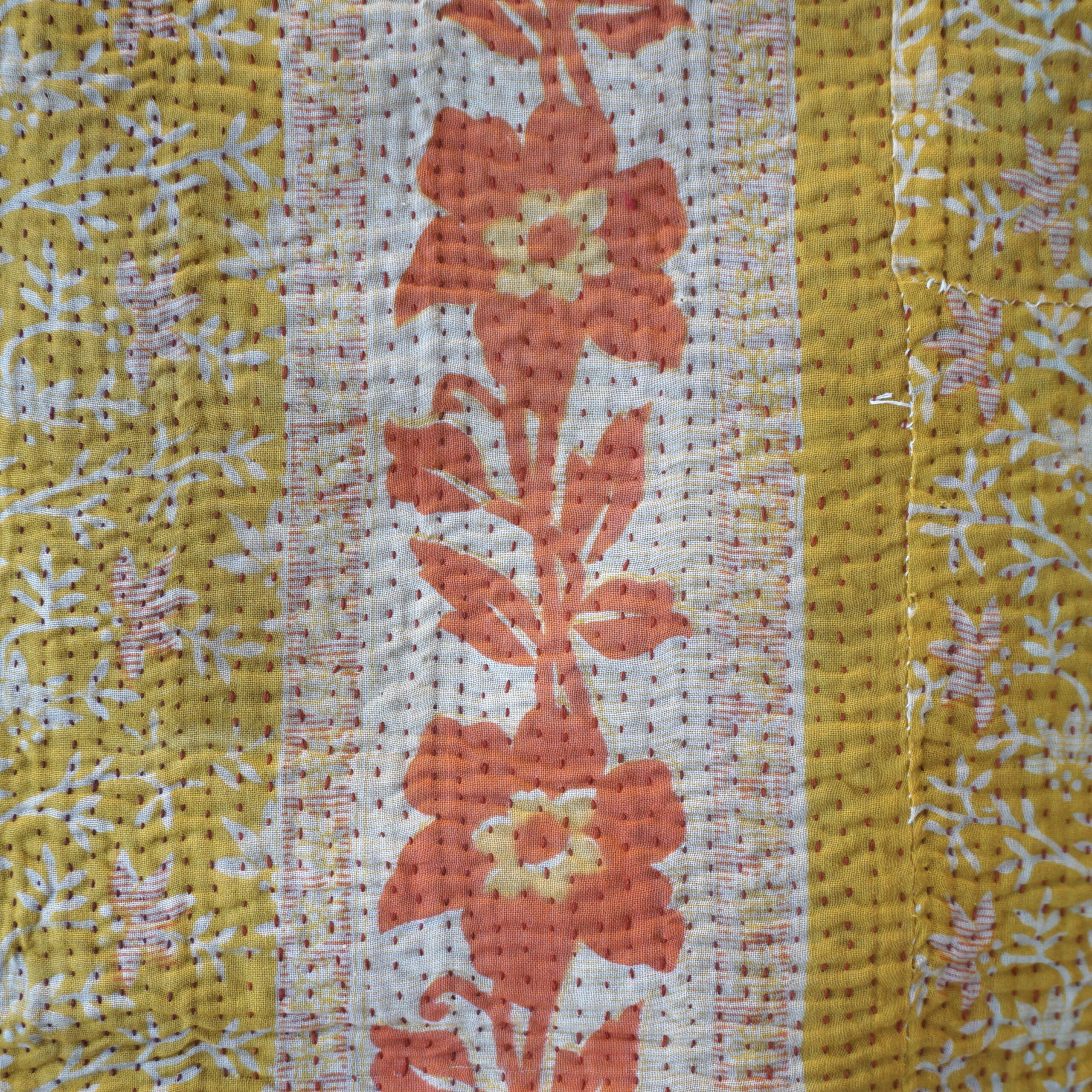 Plaid en kantha N°8b Claire Beaugrand