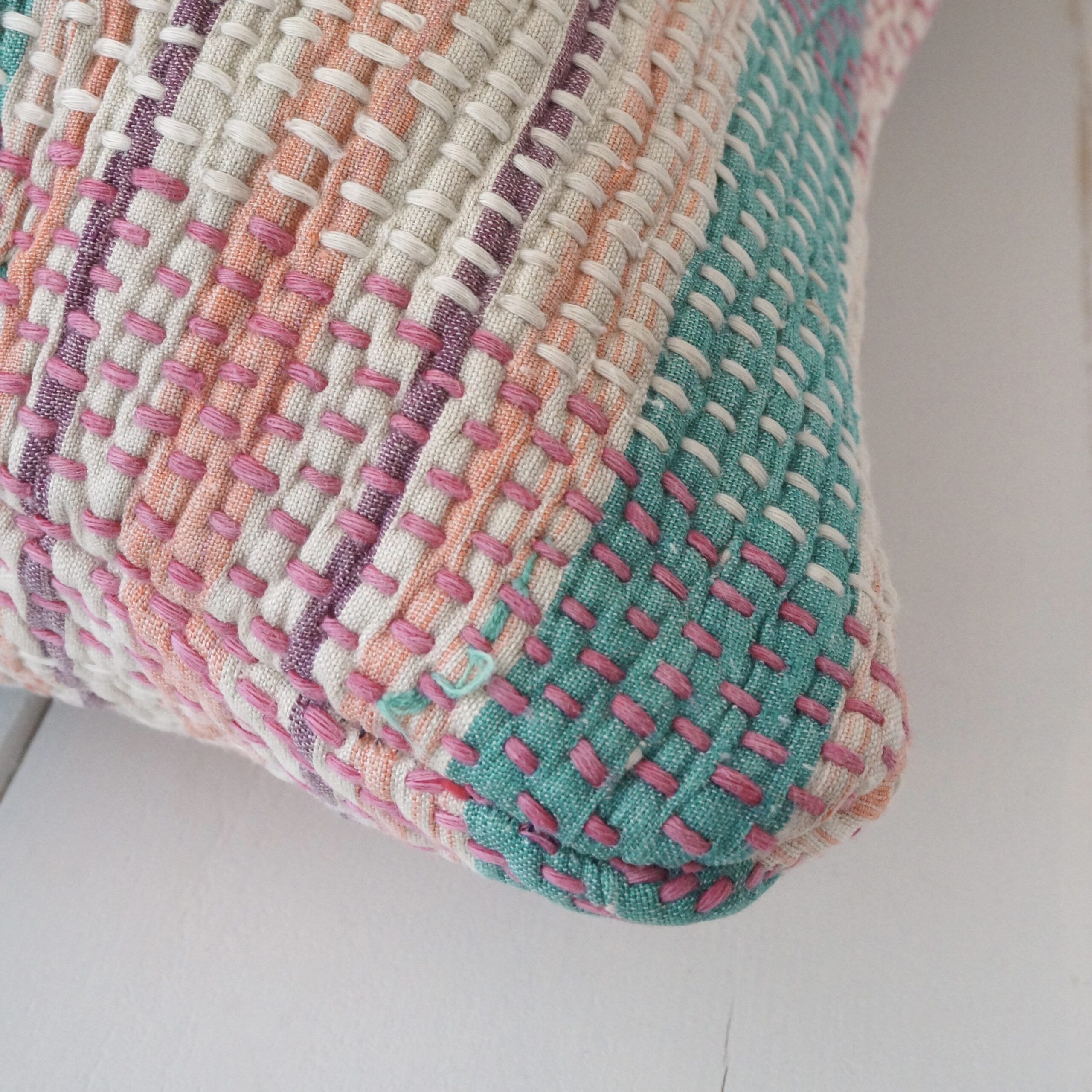 Coussin en kantha N°158e** Claire Beaugrand